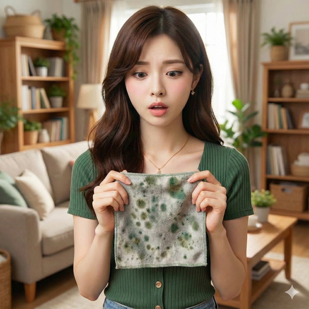 黴菌感染示意圖